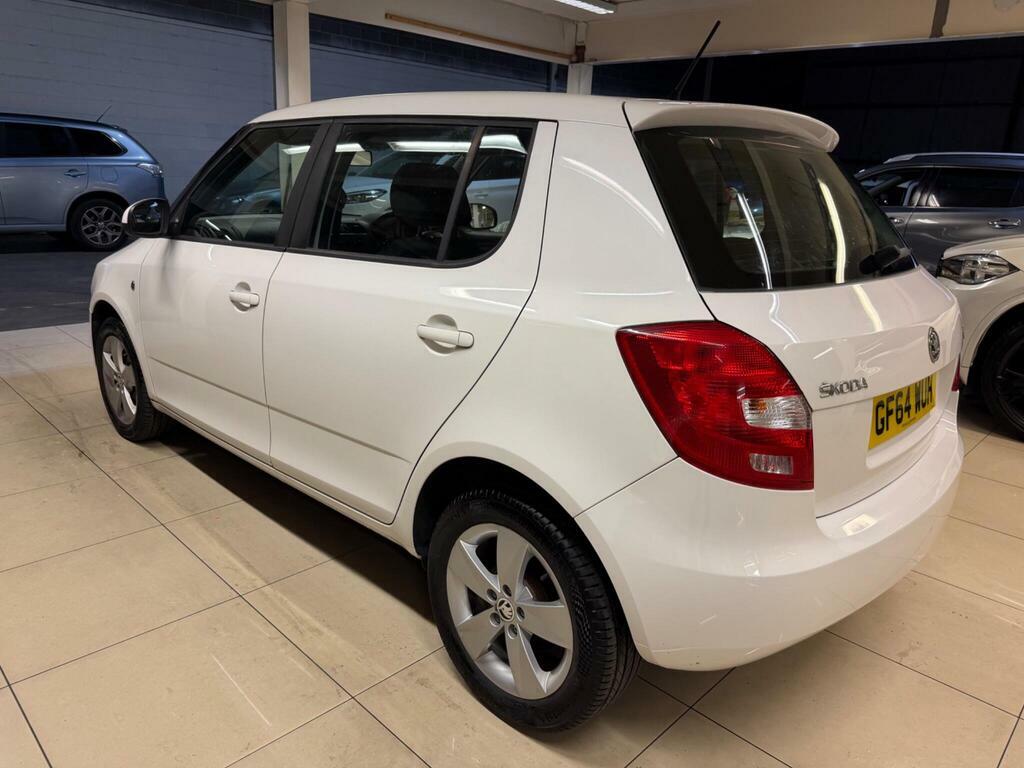 Skoda Fabia 1.6 Tdi Se Euro 5 White #3