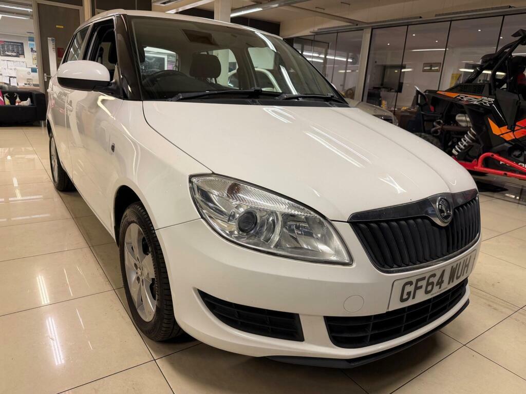 Skoda Fabia 1.6 Tdi Se Euro 5 White