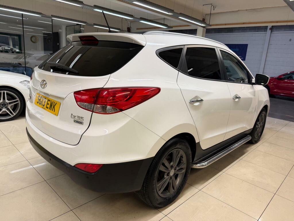 Hyundai Ix35 1.7 Crdi Premium Euro 5 S S SG13EWK White #6