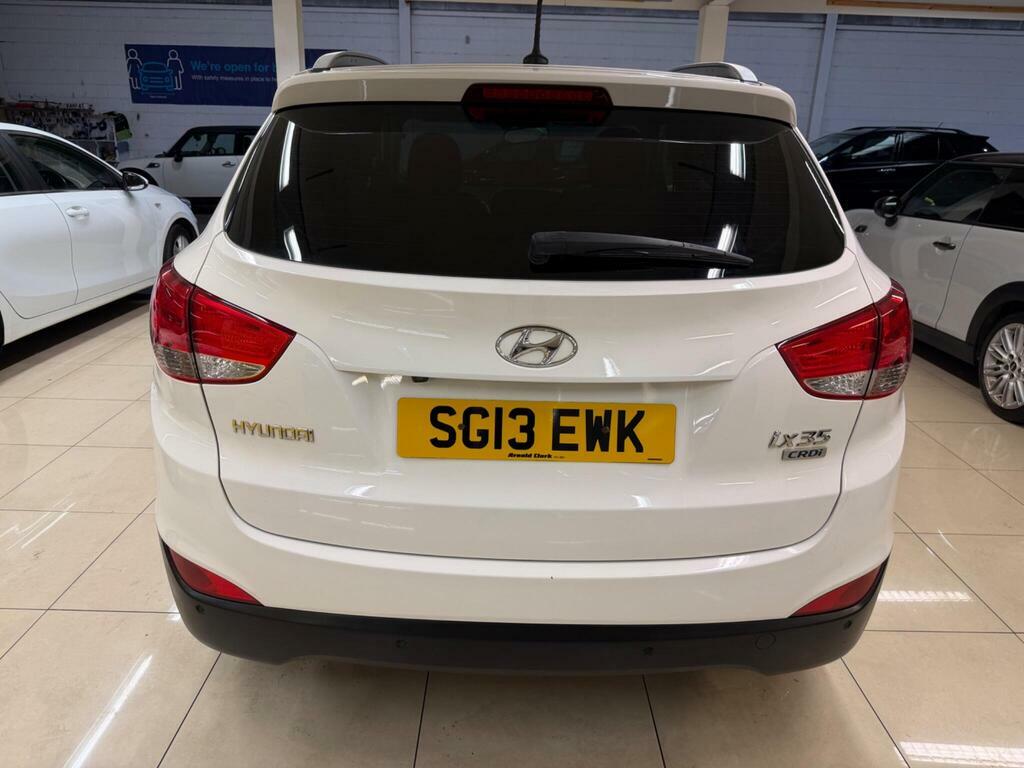 Hyundai Ix35 1.7 Crdi Premium Euro 5 S S SG13EWK White #5