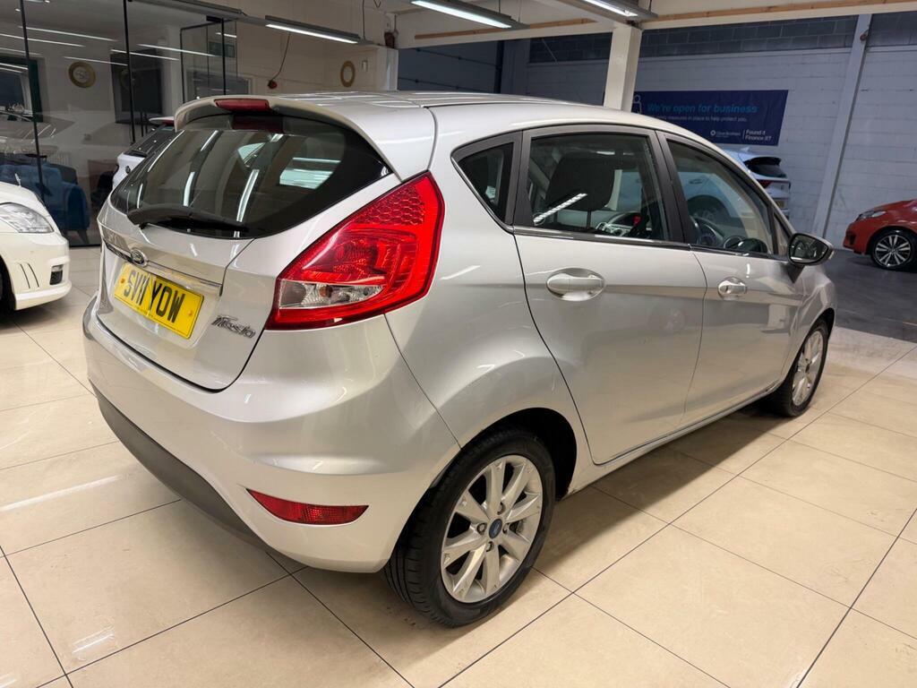 Ford Fiesta 1.4 Tdci Dpf Zetec SV11YOW Silver #6