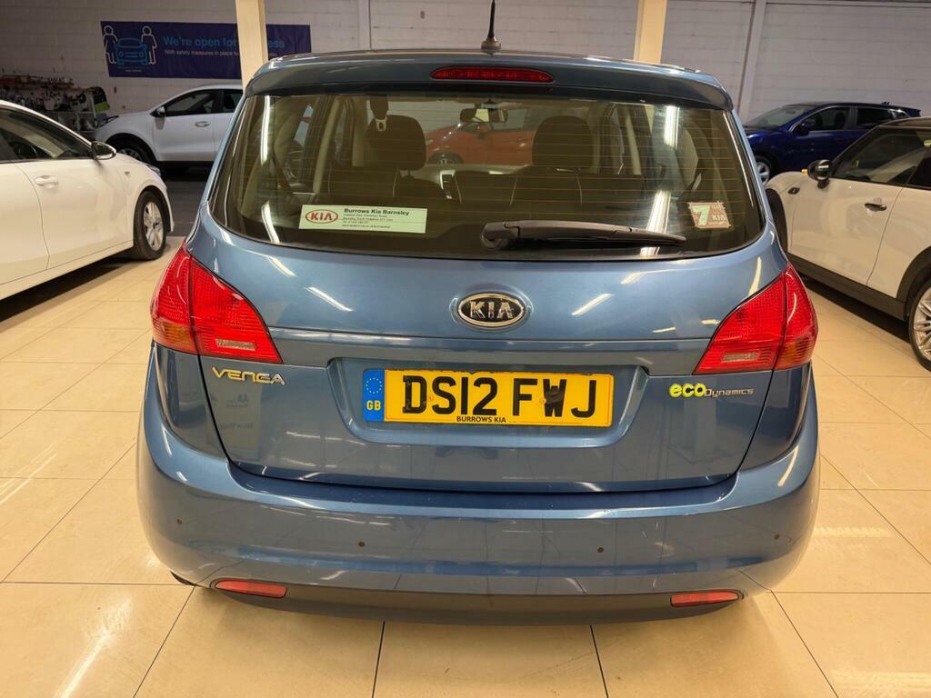 Kia Venga 1.4 Ecodynamics 2 Euro 5 S S Blue #5