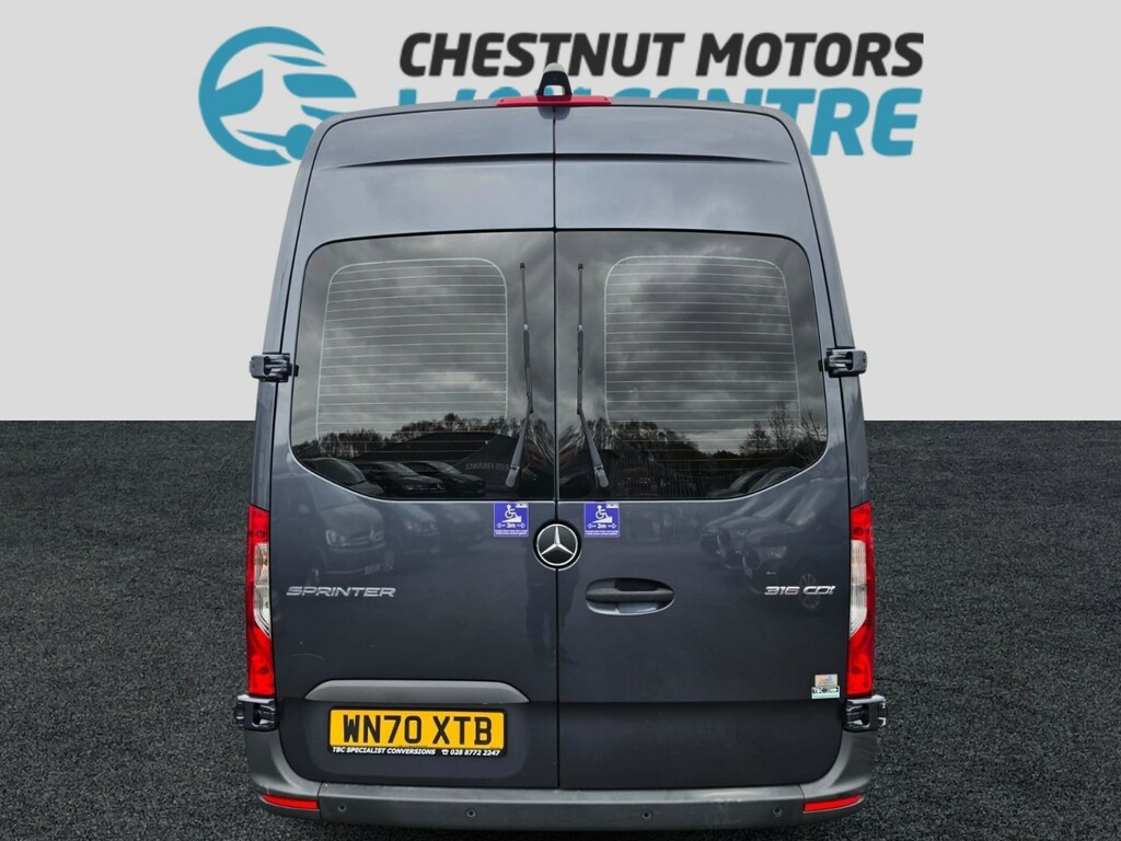 Mercedes-Benz Sprinter Wheelchair Accessible Vehicle Sprinter Wav Wheelch Grey #4