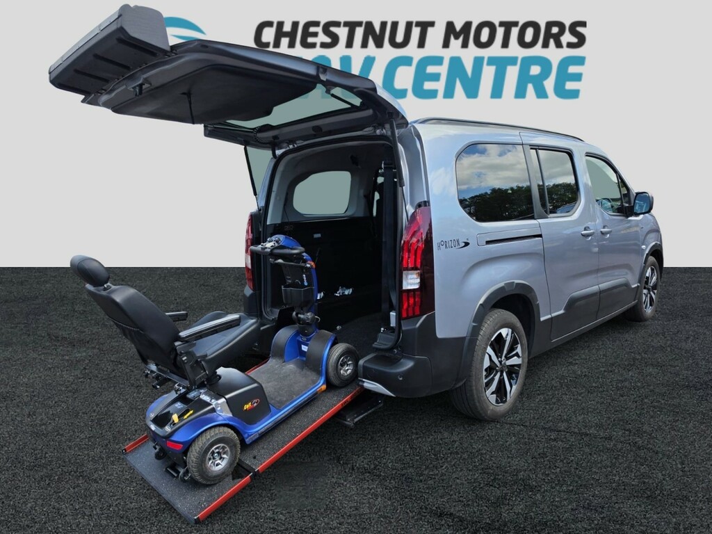 Peugeot Rifter Wheelchair Accessible Vehicle M Rifter Gt Wav Whee Grey