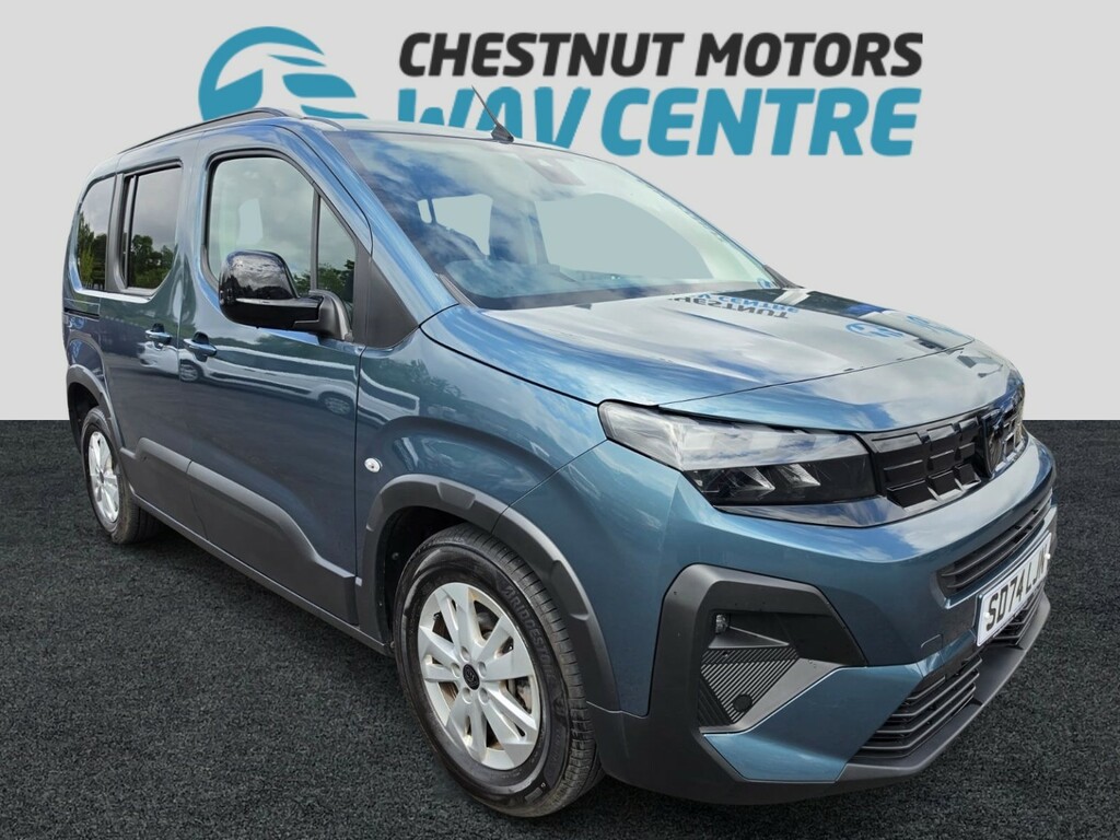 Peugeot Rifter Wheelchair Accessible Vehicle Rifter Allure Wav Wh Blue #3