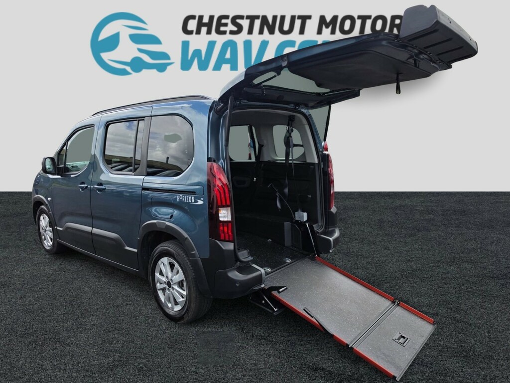 Peugeot Rifter Wheelchair Accessible Vehicle Rifter Allure Wav Wh Blue #2