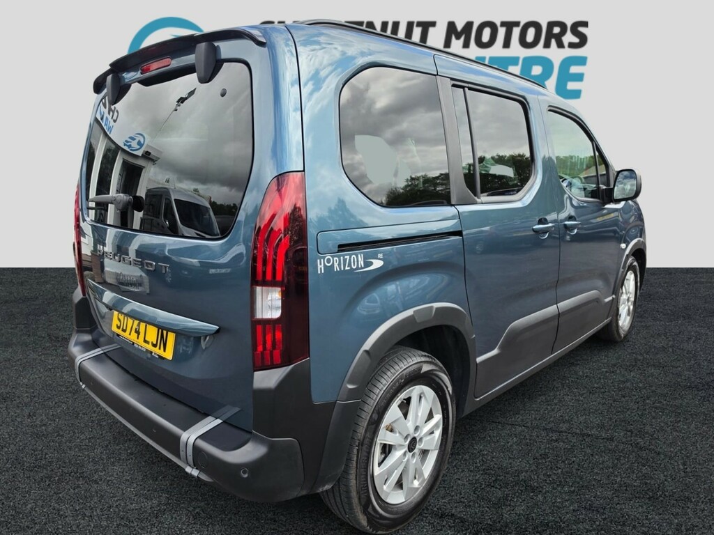 Peugeot Rifter Wheelchair Accessible Vehicle Rifter Allure Wav Wh Blue #6