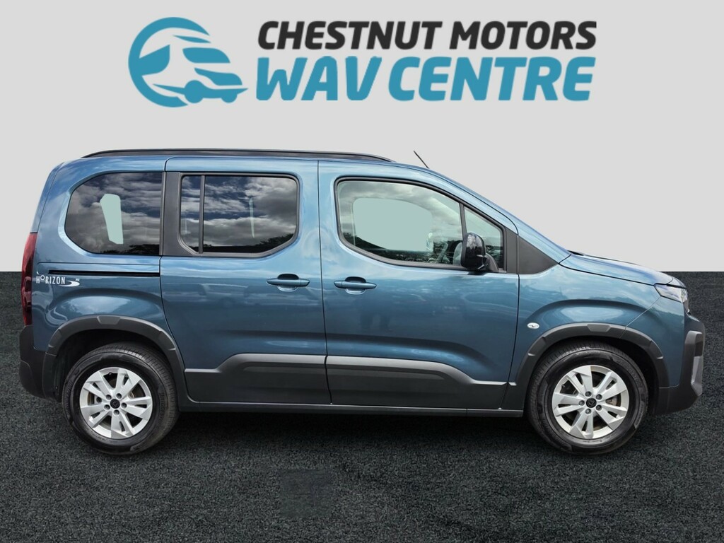 Peugeot Rifter Wheelchair Accessible Vehicle Rifter Allure Wav Wh Blue #5
