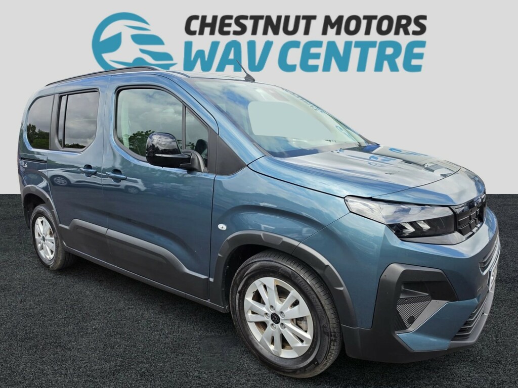 Peugeot Rifter Wheelchair Accessible Vehicle Rifter Allure Wav Wh Blue #4