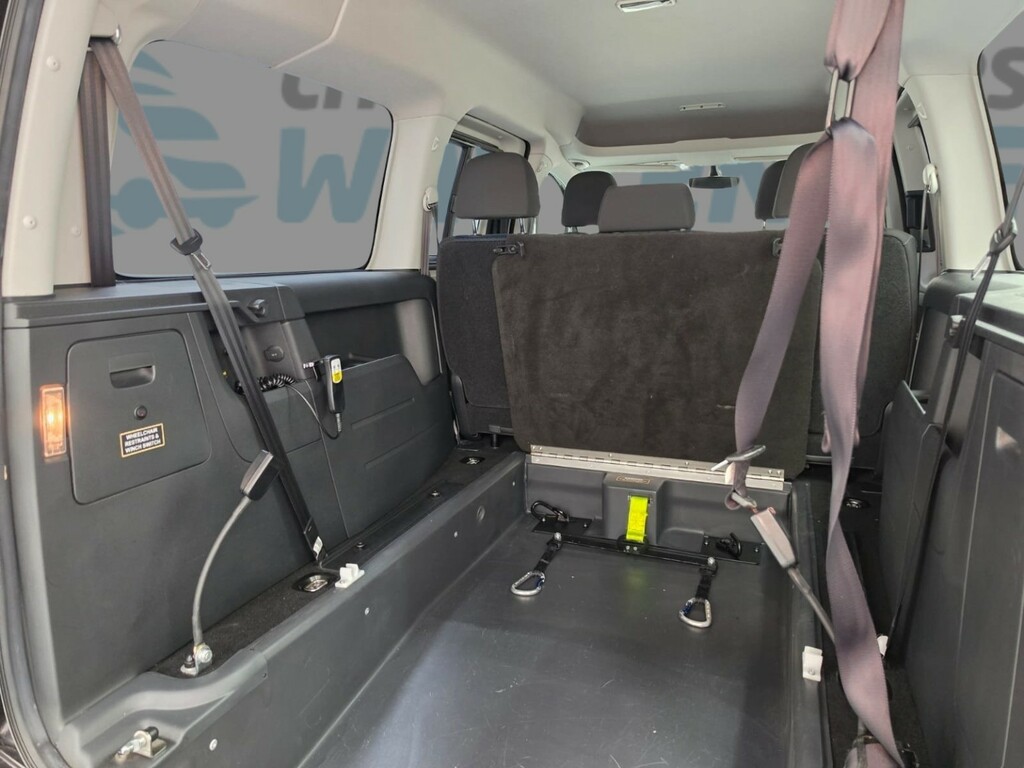 Volkswagen Caddy Maxi Life C20 2.0 Tdi Black Wheelchair Accessible Disabled Black #9