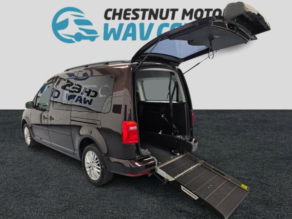 Volkswagen Caddy Maxi Life C20 2.0 Tdi Black Wheelchair Accessible Disabled Black #22