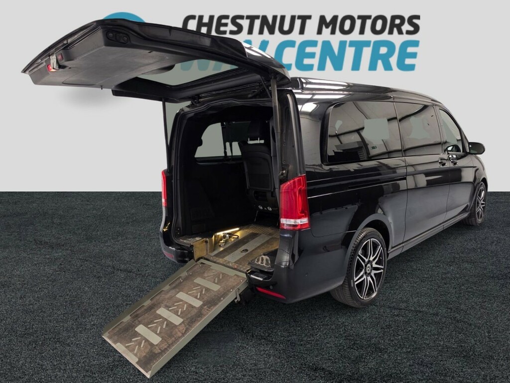 Mercedes-Benz V Class Wheelchair Accessible Vehicle V Class V300d Amg Li Black