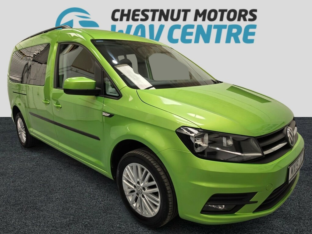 Volkswagen Caddy Maxi Wheelchair Accessible Vehicle Caddy Maxi Wav Wheel Green #2