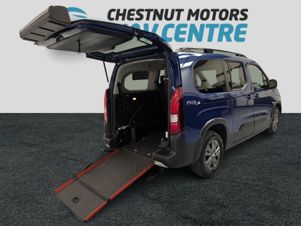 Peugeot Rifter Wheelchair Accessible Vehicle Rifter Long Allure W Blue