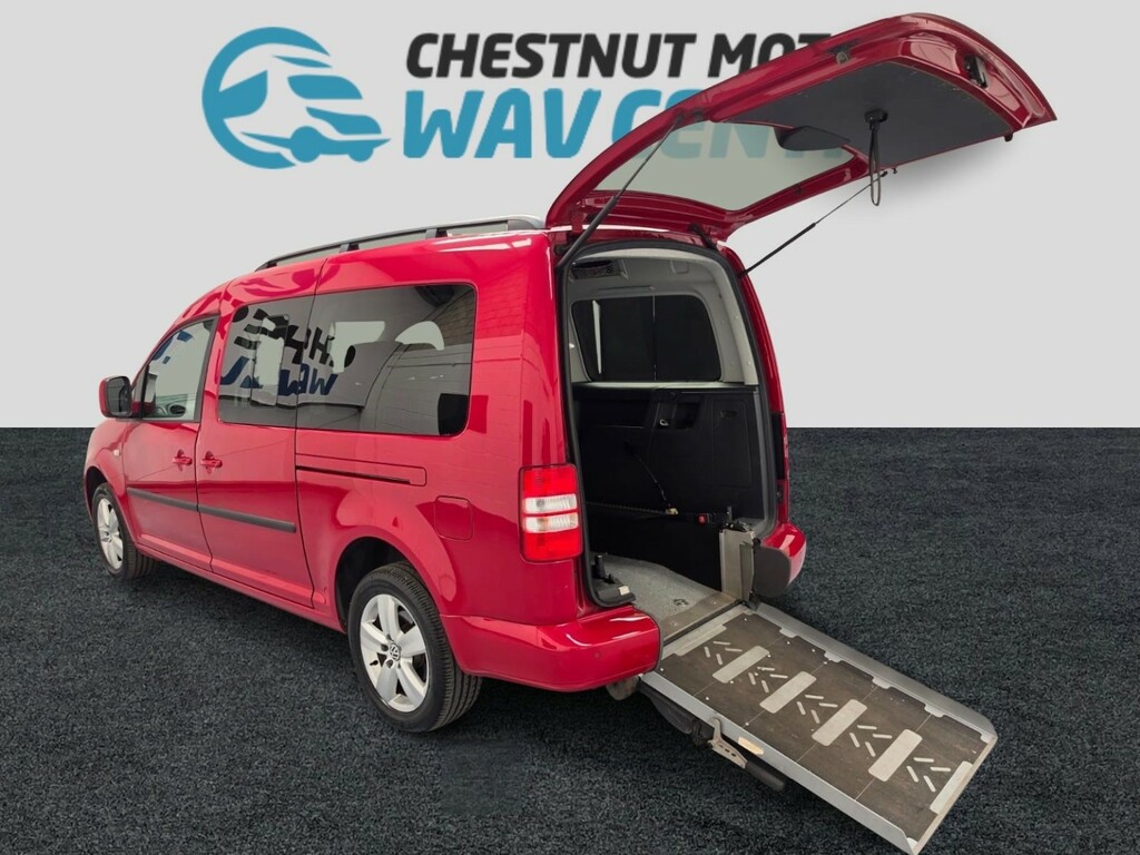 Volkswagen Caddy Maxi Life Wheelchair Accessible Vehicle Caddy Maxi Wav Wheel Red #2