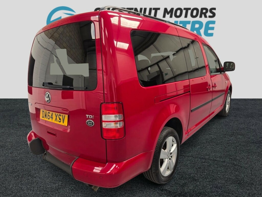 Volkswagen Caddy Maxi Life Wheelchair Accessible Vehicle Caddy Maxi Wav Wheel Red #6