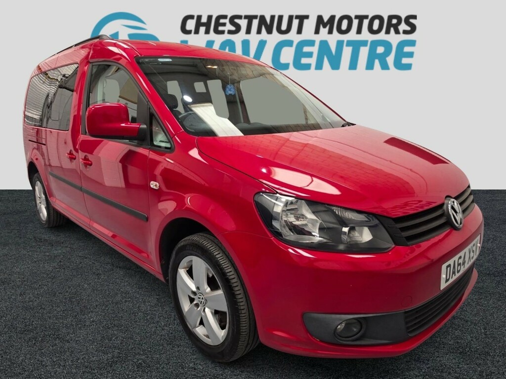 Volkswagen Caddy Maxi Life Wheelchair Accessible Vehicle Caddy Maxi Wav Wheel Red #3
