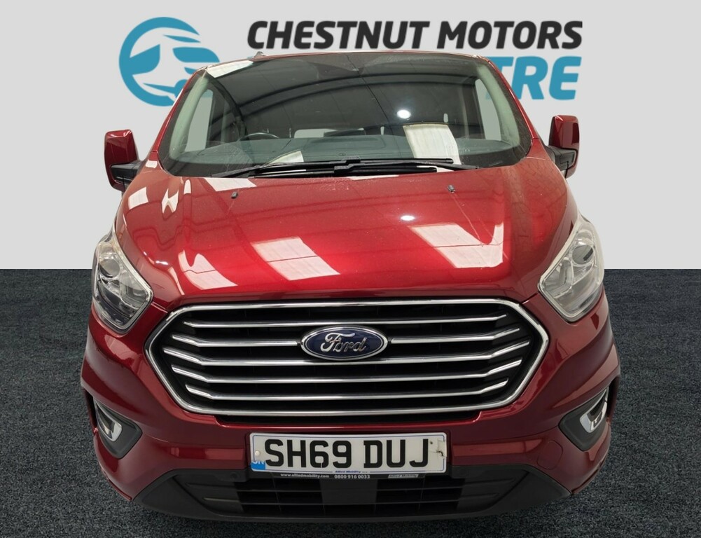 Ford Tourneo Custom Wheelchair Accessible Vehicle Custom Titanium Red #4