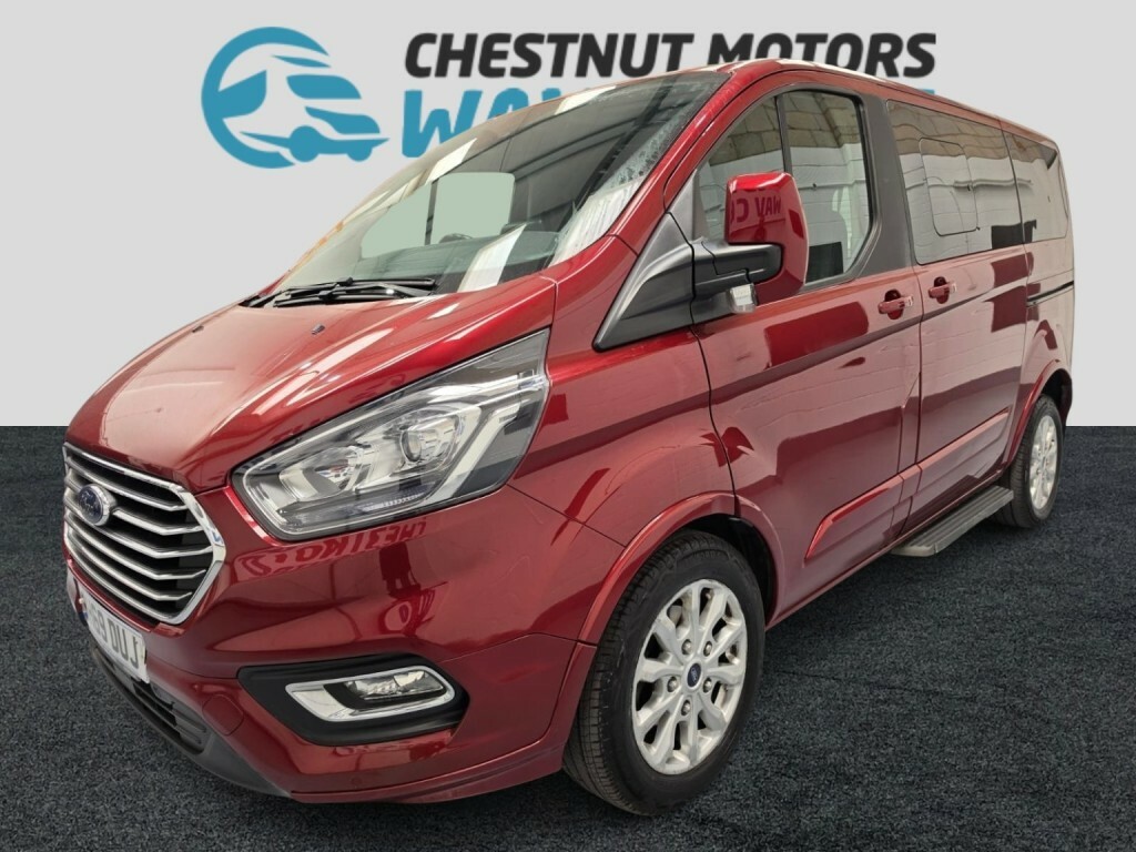 Ford Tourneo Custom Wheelchair Accessible Vehicle Custom Titanium Red #6
