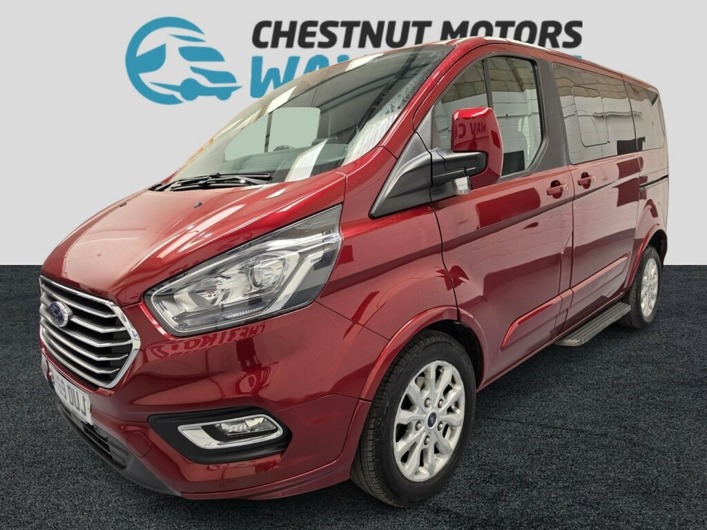 Ford Tourneo Custom Wheelchair Accessible Vehicle Custom Titanium Red #3