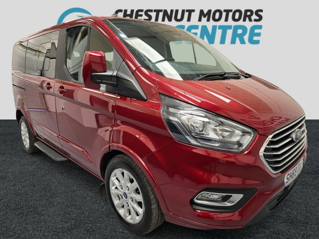 Ford Tourneo Custom Wheelchair Accessible Vehicle Custom Titanium Red #2