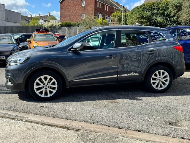 Renault Kadjar 2016 1.5 Dci Dynamique Nav Suv Edc Euro LA16UYV Grey #3