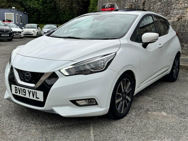 Nissan Micra 2019 0.9 Ig-t Acenta Limited Edition Hatchback BV19YVL White #5