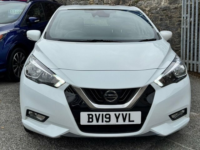 Nissan Micra 2019 0.9 Ig-t Acenta Limited Edition Hatchback BV19YVL White #4
