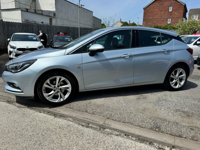 Vauxhall Astra 2019 1.0I Turbo Ecotec Sri Nav Hatchback Petro DL19XRC Silver #3