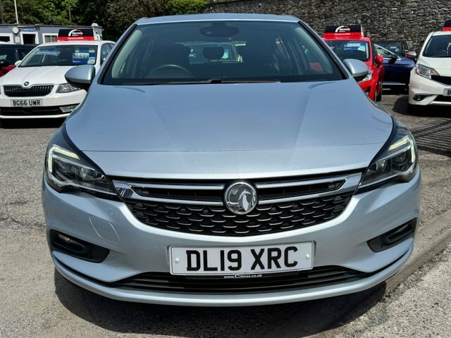 Vauxhall Astra 2019 1.0I Turbo Ecotec Sri Nav Hatchback Petro DL19XRC Silver #2