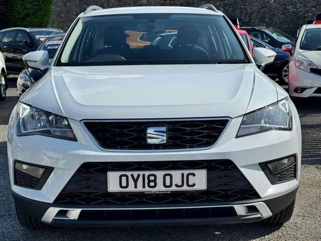 Seat Ateca 2018 1.6 Tdi Ecomotive Se Suv Eu OY18OJC White #4
