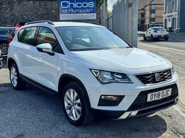 Seat Ateca 2018 1.6 Tdi Ecomotive Se Suv Eu OY18OJC White #2