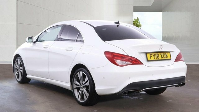 Mercedes-Benz CLA Class 2018 1.6 Cla180 Sport Coupe Euro FY18XOK White #3