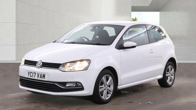 Volkswagen Polo 2017 1.2 Tsi Bluemotion Tech Match Edition Hatchba White
