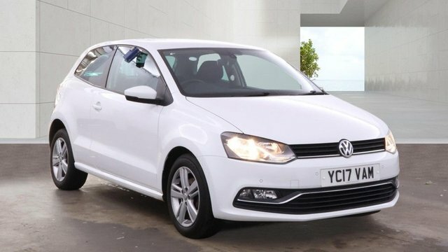Volkswagen Polo 2017 1.2 Tsi Bluemotion Tech Match Edition Hatchba YC17VAM White #2