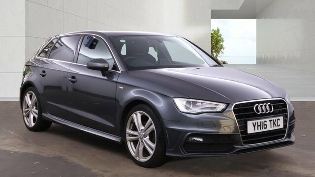 Audi A3 2016 1.4 Tfsi S Line Sportback E YH16TKC Grey #2