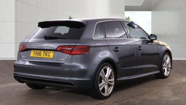 Audi A3 2016 1.4 Tfsi S Line Sportback E YH16TKC Grey #4