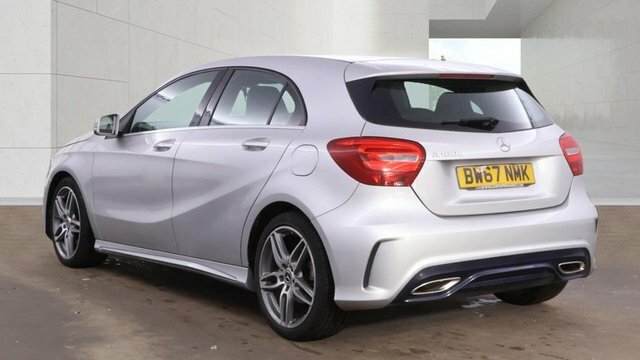 Mercedes-Benz A Class 2018 1.5 A180d Amg Line Hatchback Manua BW67NMK Silver #3