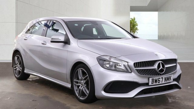 Mercedes-Benz A Class 2018 1.5 A180d Amg Line Hatchback Manua BW67NMK Silver #2