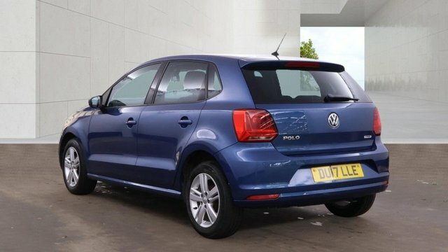 Volkswagen Polo 2017 1.0 Bluemotion Tech Match Edition Hatchback 5 DU17LLE Blue #4