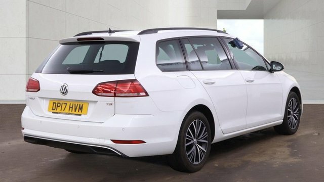 Volkswagen Golf 2017 1.4 Tsi Bluemotion Tech Se Nav Estate Pet DP17HVM White #3