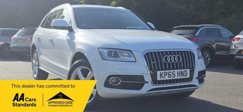 Audi Q5 2.0 Tdi 190 Quattro S Line S Tronic - 2015 White