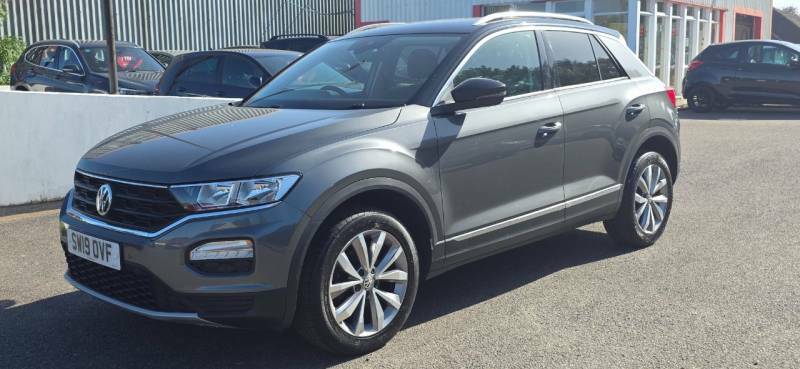 Volkswagen T-Roc 1.5 Tsi Evo Design Dsg - 2019 19 SW19OVF Grey #2