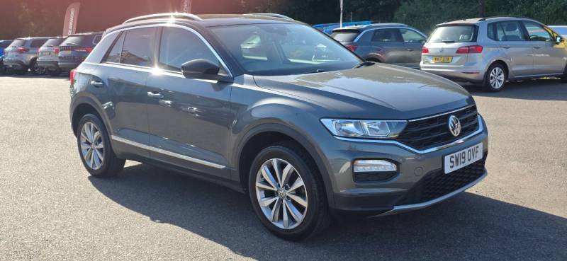 Volkswagen T-Roc 1.5 Tsi Evo Design Dsg - 2019 19 SW19OVF Grey #3