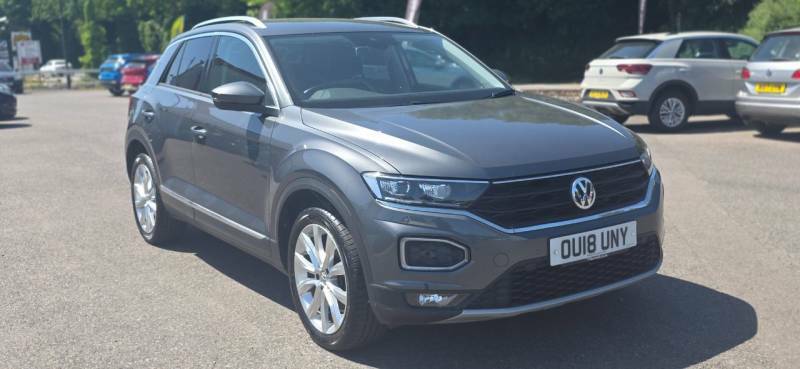Volkswagen T-Roc 1.5 Tsi Evo Sel - 2018 18 OU18UNY Grey #3