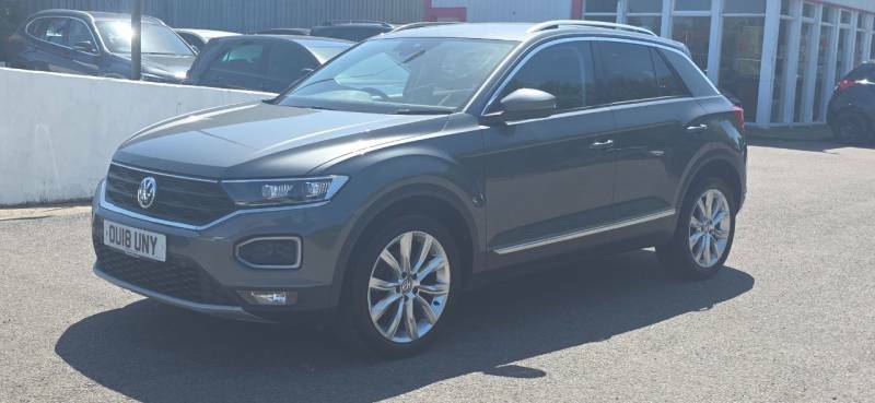 Volkswagen T-Roc 1.5 Tsi Evo Sel - 2018 18 OU18UNY Grey #2