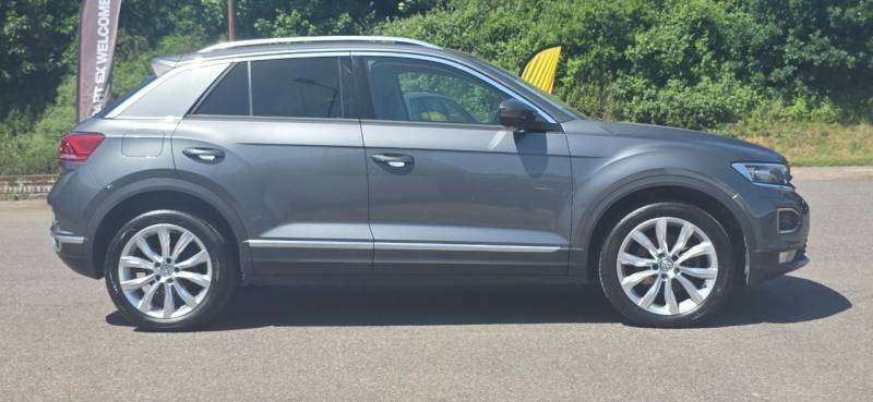 Volkswagen T-Roc 1.5 Tsi Evo Sel - 2018 18 OU18UNY Grey #5