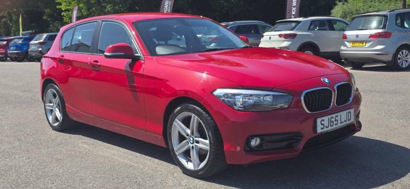 BMW 1 Series 118I 1.5 Sport - 2015 65 SJ65LJD Red #3