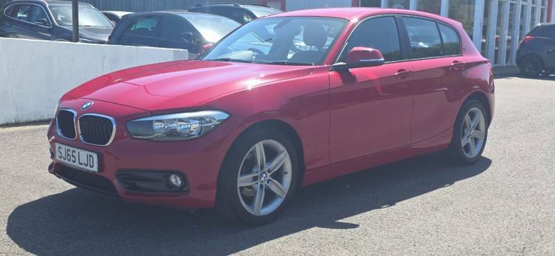 BMW 1 Series 118I 1.5 Sport - 2015 65 SJ65LJD Red #2