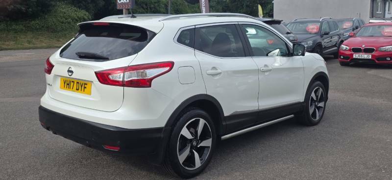 Nissan Qashqai 1.5 Dci N-connecta - 2017 17 YH17DYF White #5